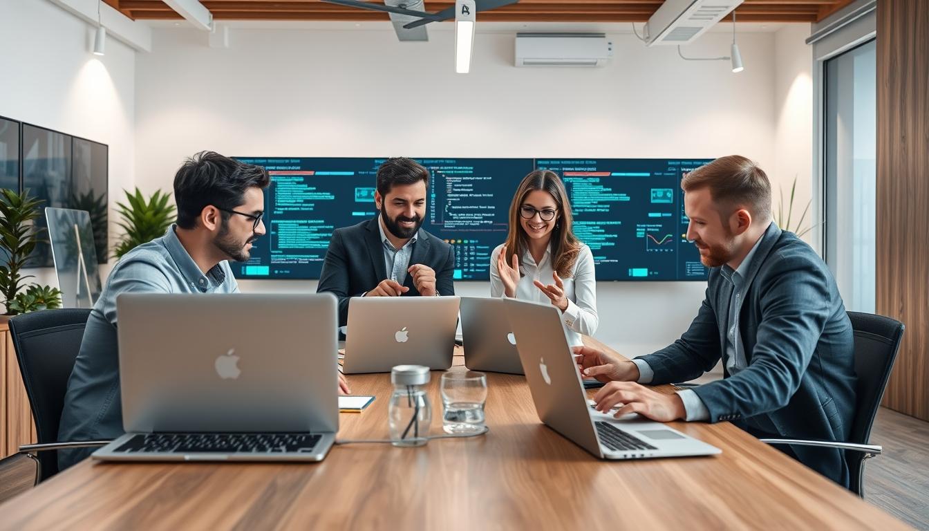 Business growth supported by software development